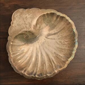 Vtg 1955 Shell Trophy Golf Silverplate Inscribed